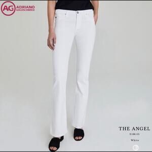 Adriano Goldschmied Agolde The Angel Boot Cut Jeans white sz 30